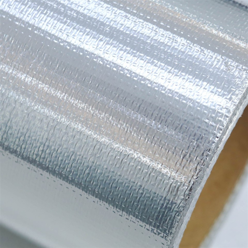 Aluminum Foil Laminated Fiberglass Cloth For Heat Insulation Barriers A6085 best