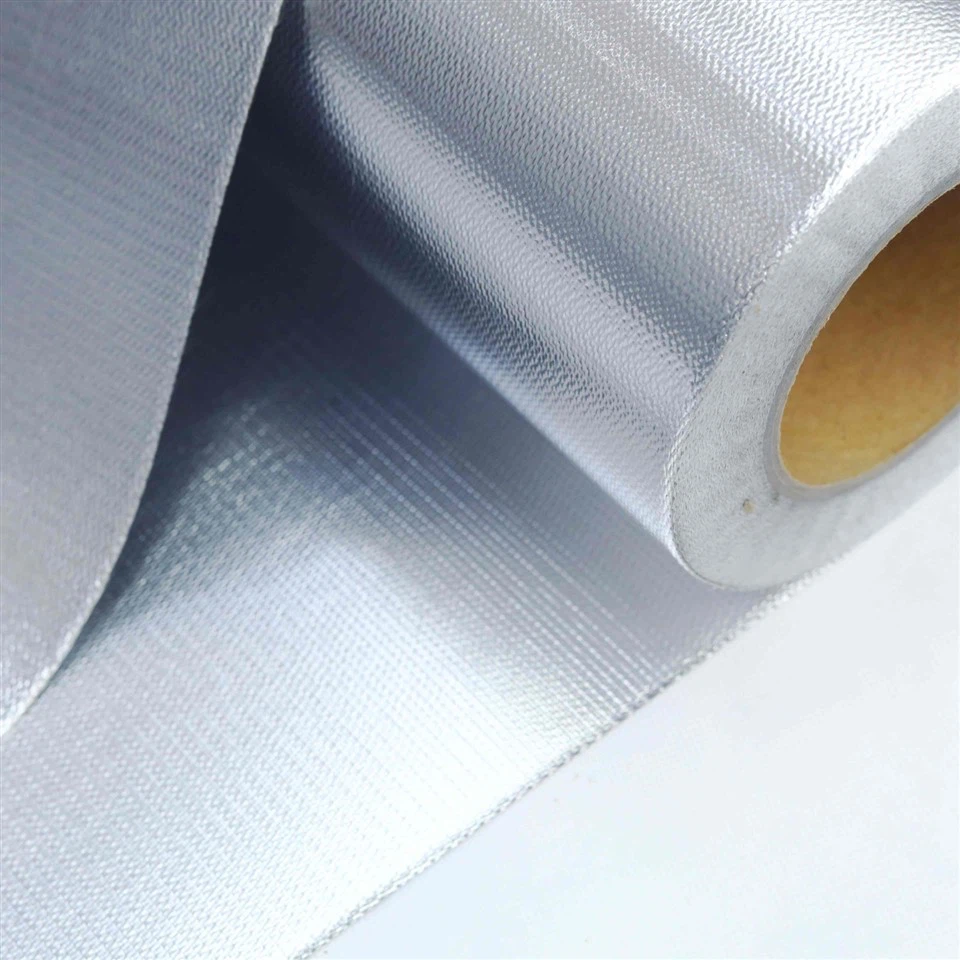 High Strength Double-sided Aluminum Foil Composite Fiberglass Cloth B6460 high quality